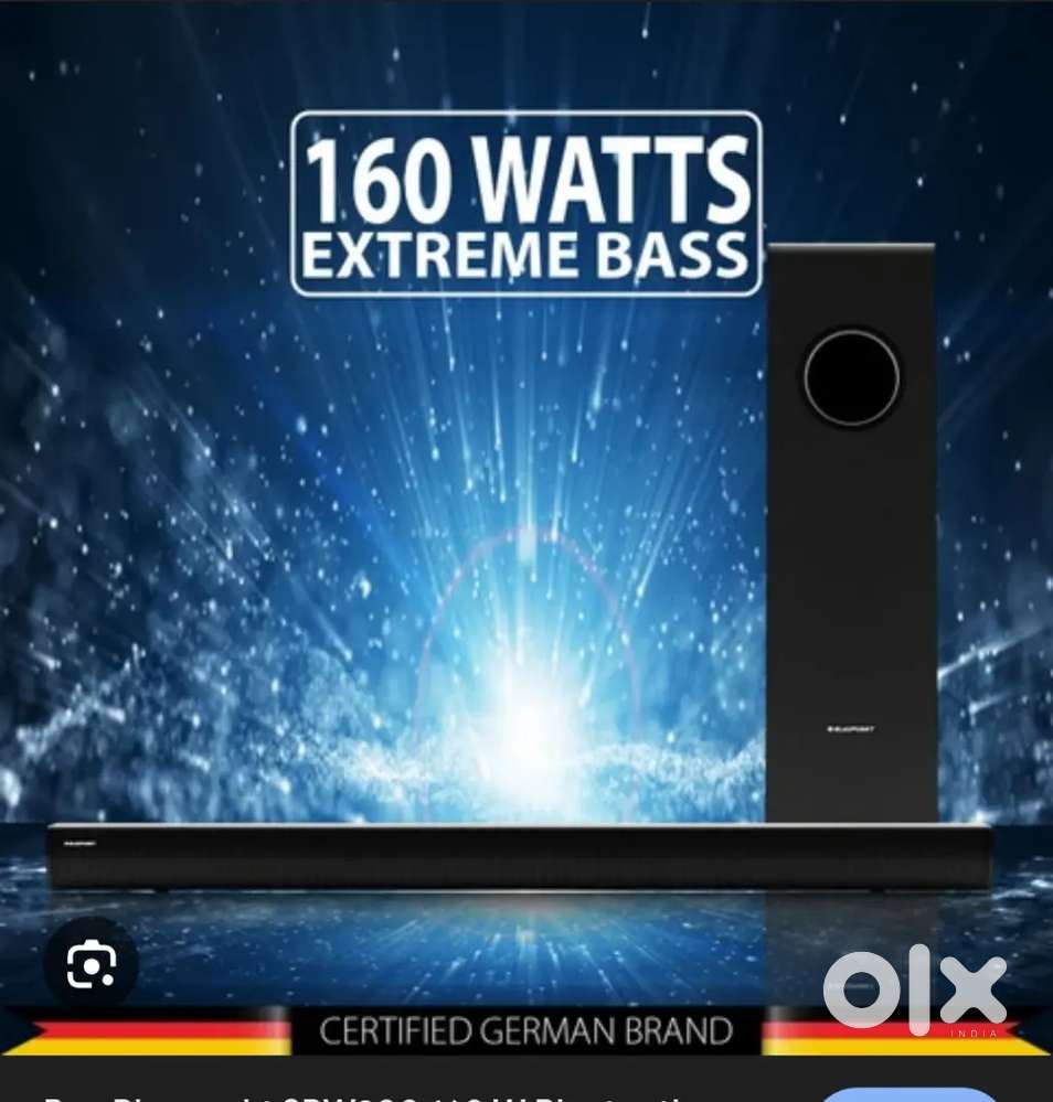 BlaupunktSBW200 SOUNDBAR, 8WOOFER, 160W RMS, BT, HDMI, AUX, FOR TV,PC