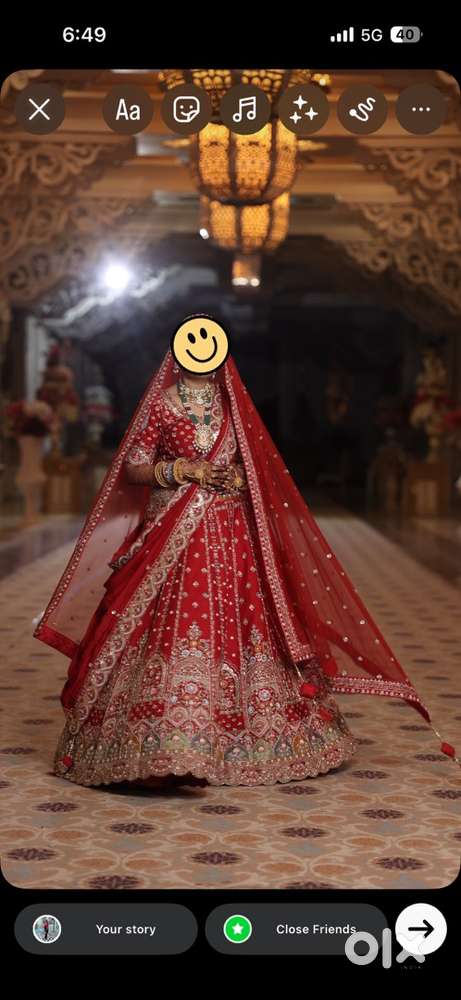 Bridal lehenga