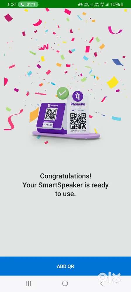 Phonepe  qr sound box sell