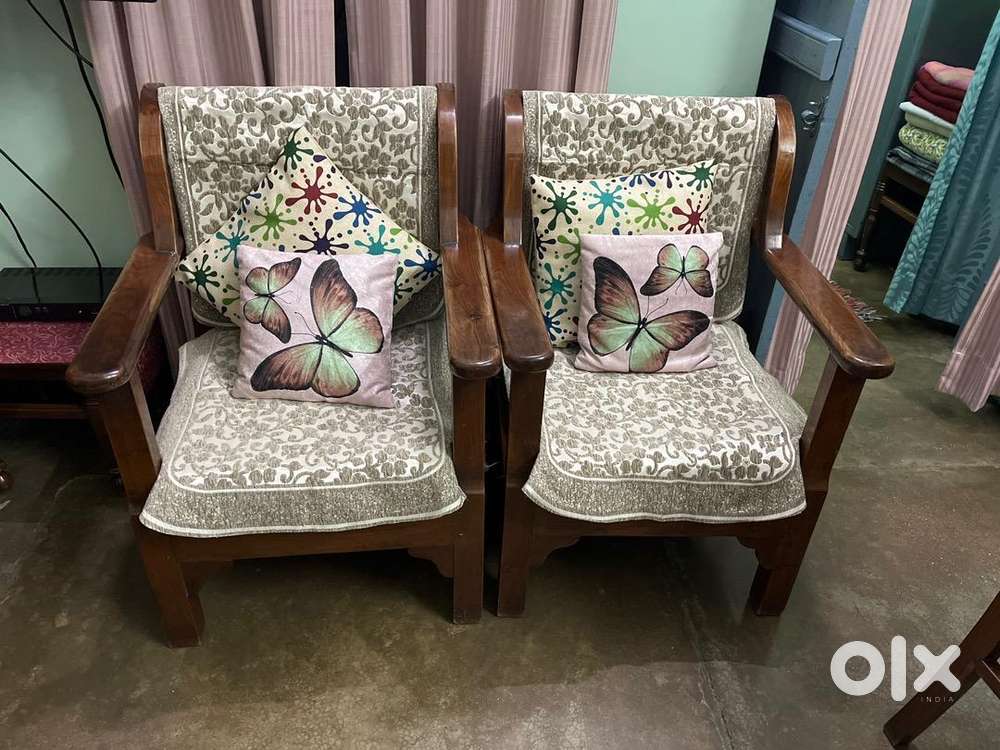 Sheesham wood sofa