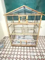 3 Feet Wooden Cage