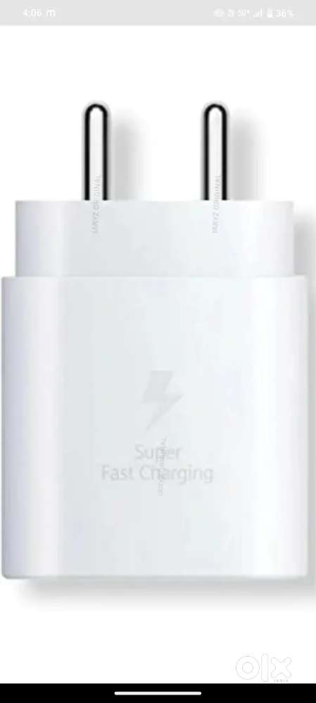 Samsung ka original charger padaa h agr kisi ko lena ho to msg kre