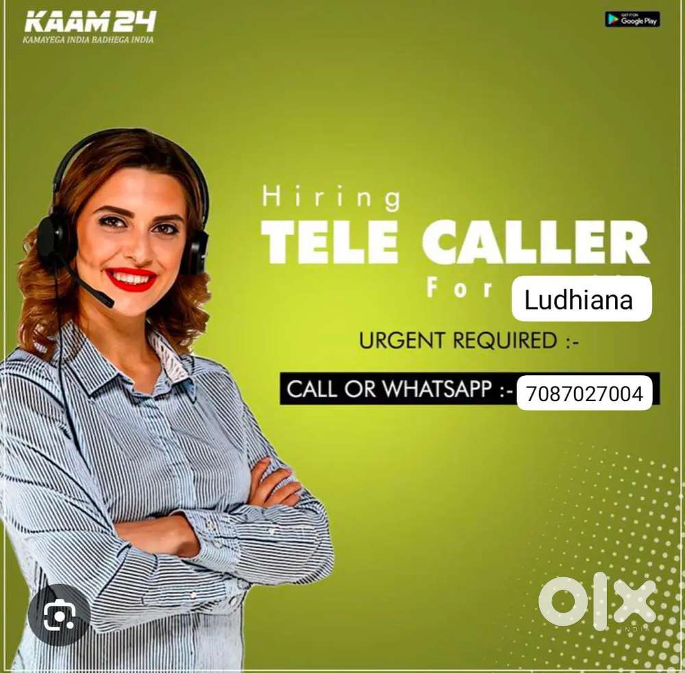 Urgent requirement tele caller job