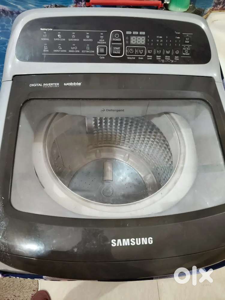 Samsung top loaded washing machine