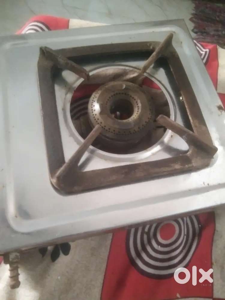 1 Burner Steel Gas Sagdi – Thodi Istemal Hui, Achhi Condition Me