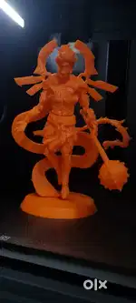 Modular 3d printed Hanuman statue