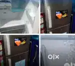 Double door fridge and washing machine 5 years warranty