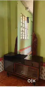 Bed and dressing table