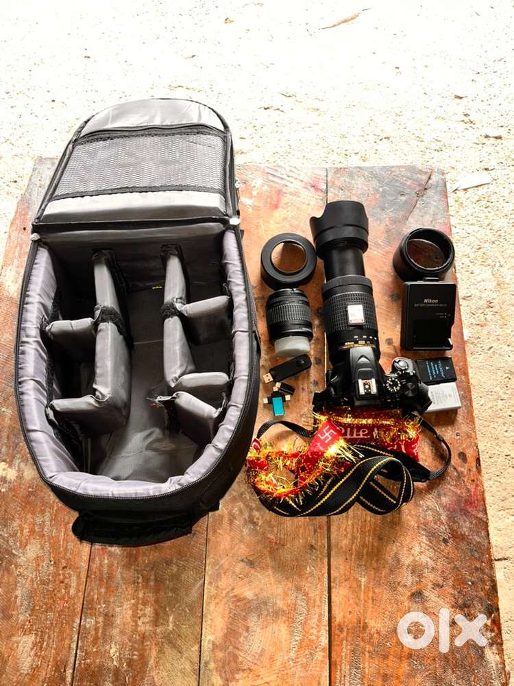 Nikon 3500D 18 55mm lens and 70 300mm lens, Ke Saath
