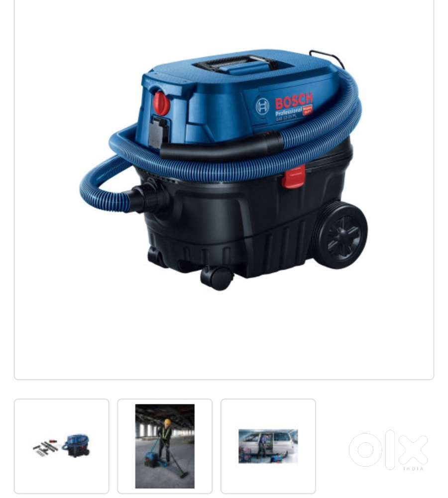 BOSCH Vacuum Cleaner GAS 12-25 (Wet/Dry) Less Used, like new condition