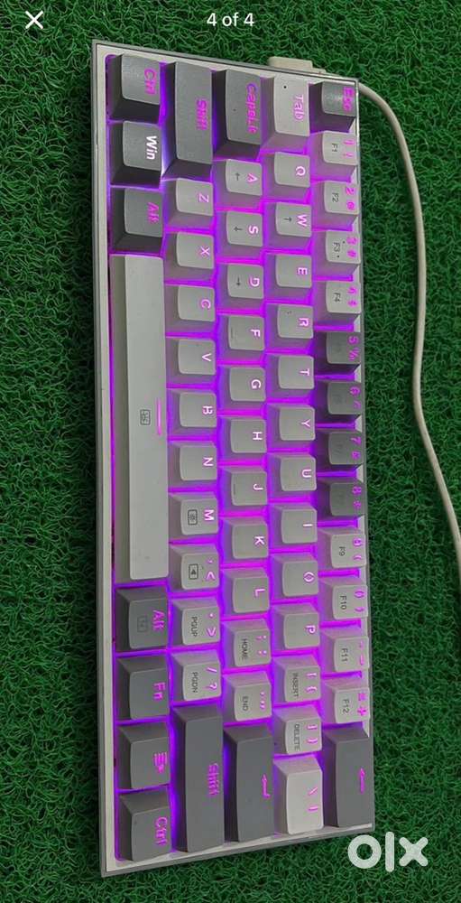 Redragon Mchanical Keyboard k617 with box and kit