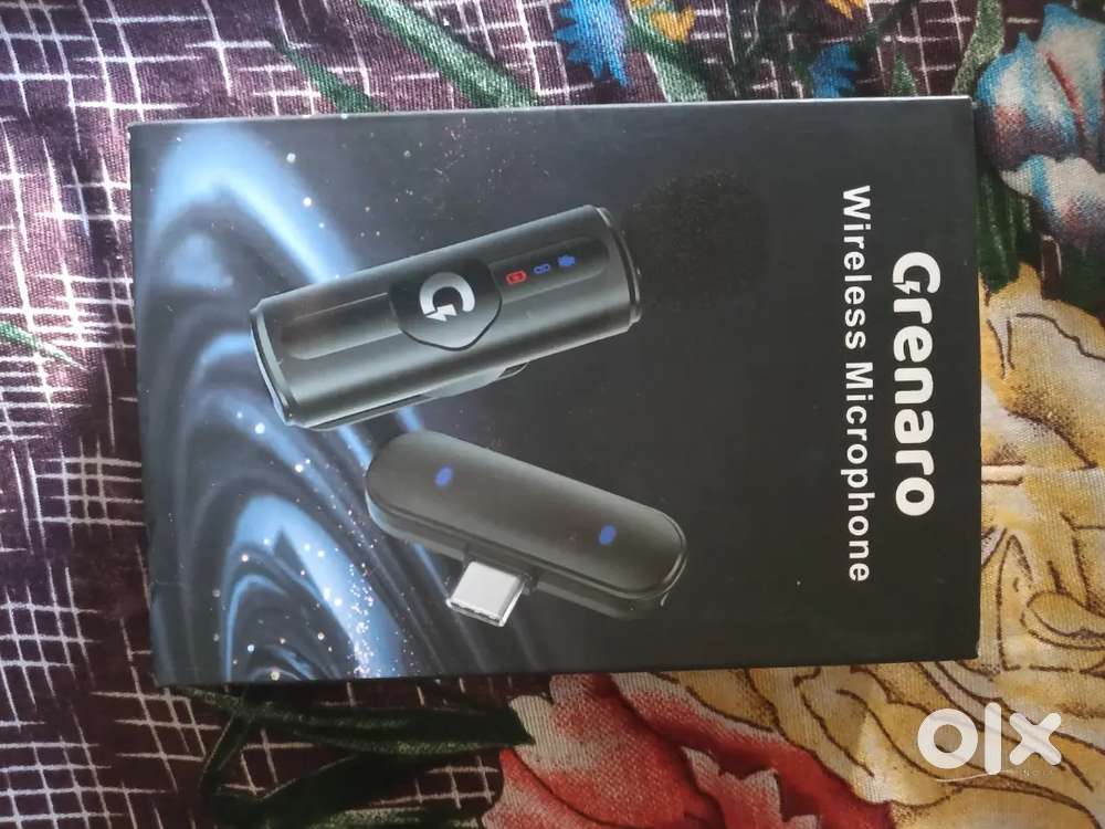 Grenaro Wireless Mic, Cancellation Mic ,For Type-C Microphone