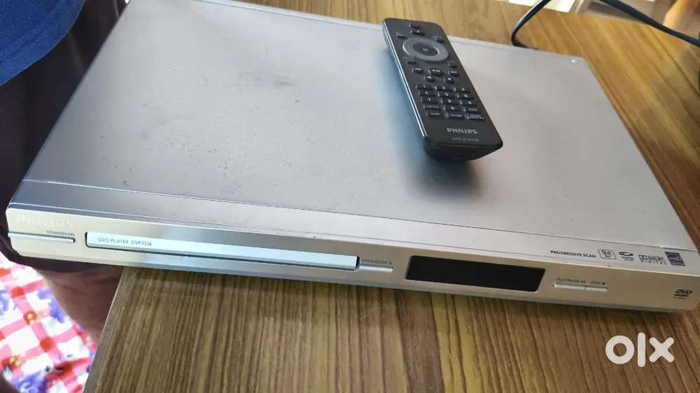 VCR, DVD player, Audio Cassette player with FM.