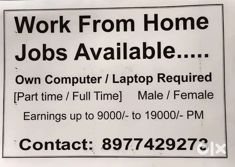 WORK FROM HOME JOBS AVAILABLE IN WARANGAL