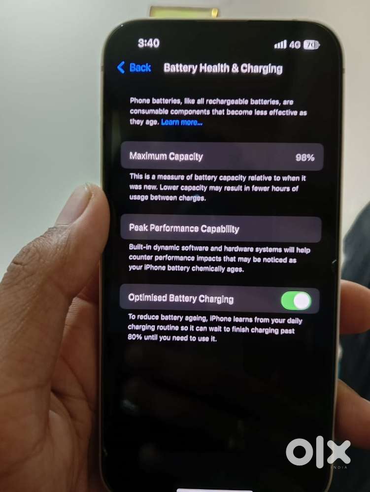 I phone 13 128gb bilkul new conditon box bhi h sth