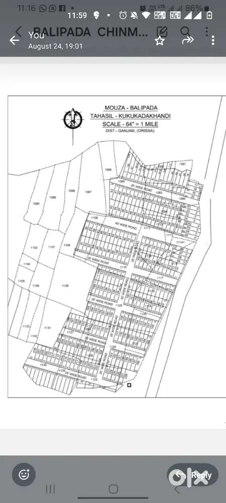 Fully developed plots available at Kanisi (Dumdumi) & Balipada area