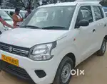 Uber car driving