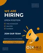 Urgent Hiring