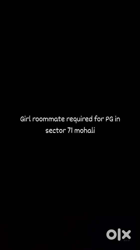Girl roommate required