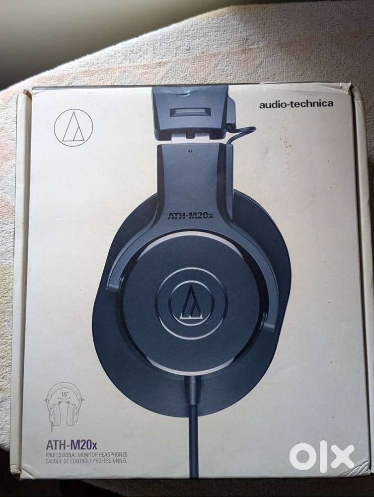 Audio-Technica ATH-M20x Studio Monitor Headphones – Great Condition