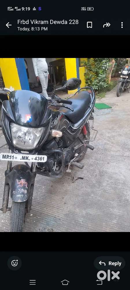Hero passion pro,model 2013,61000 km running,best condition,self start