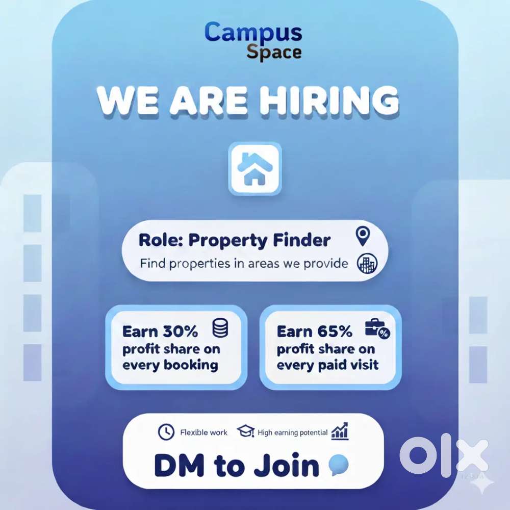 Urgent need of Property Finder in Ranchi