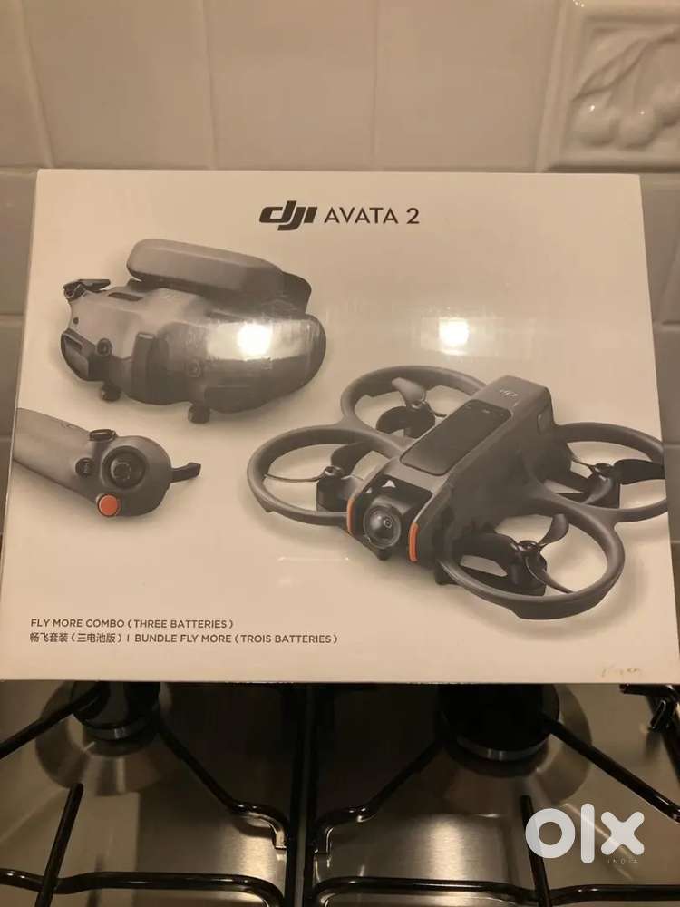 DJI Avata 2 Fly More Combo (3 Batteries), FPV Drone with Camera 4Kused