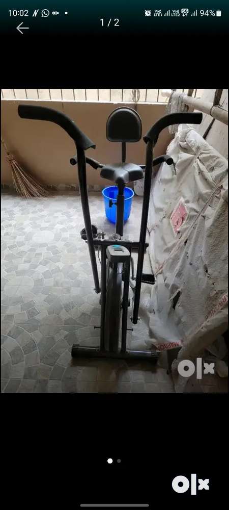Bicycle cross trainer