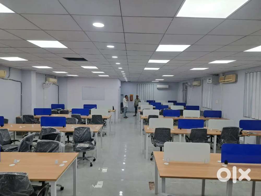 4 Cabin's with Workstation's fully furnished office space