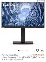 Lenovo T24i-20  23.8 inch Full HD IPS Panel Monitor (T24i-20)  