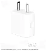 Apple 20W USB-C Power Adapter (for iPhone, iPad & AirPods)