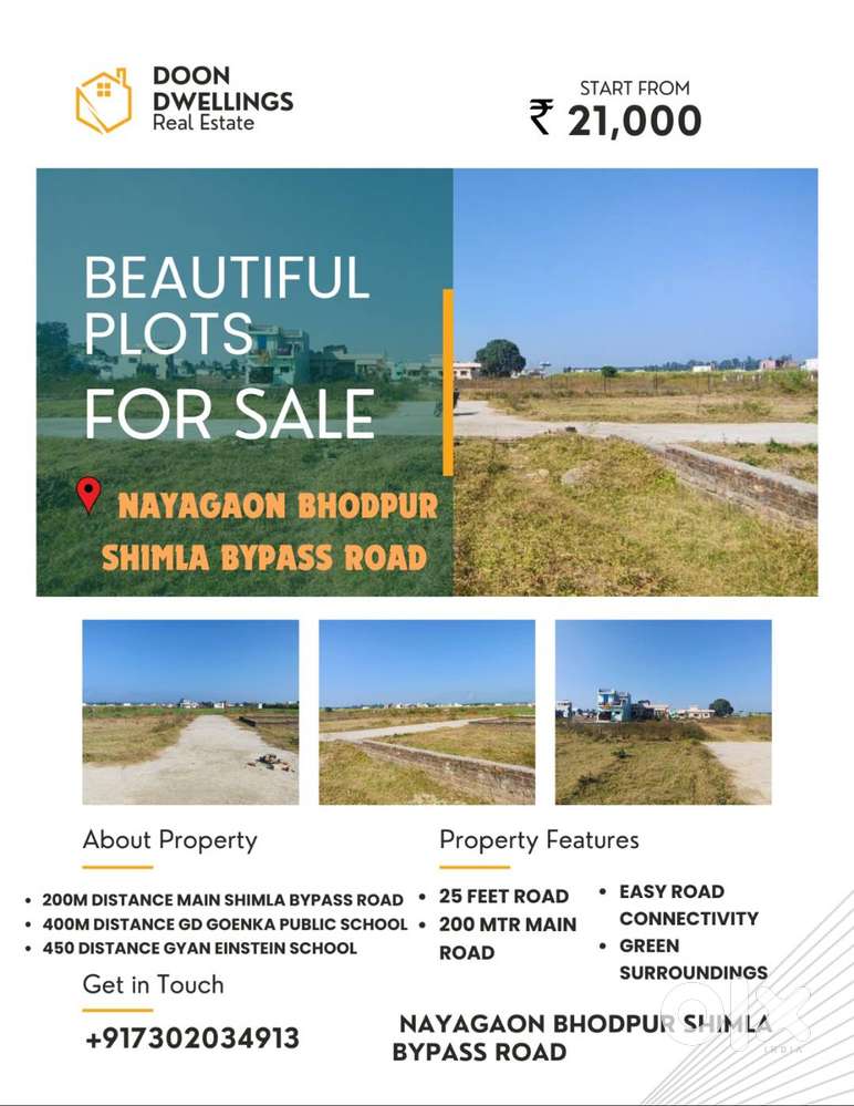 RESIDENTIAL LAND IN GARHWALI COLONY SHIMLA BYPASS ROAD