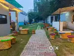 Space available for cafe restro sports parking ev station nd party hal