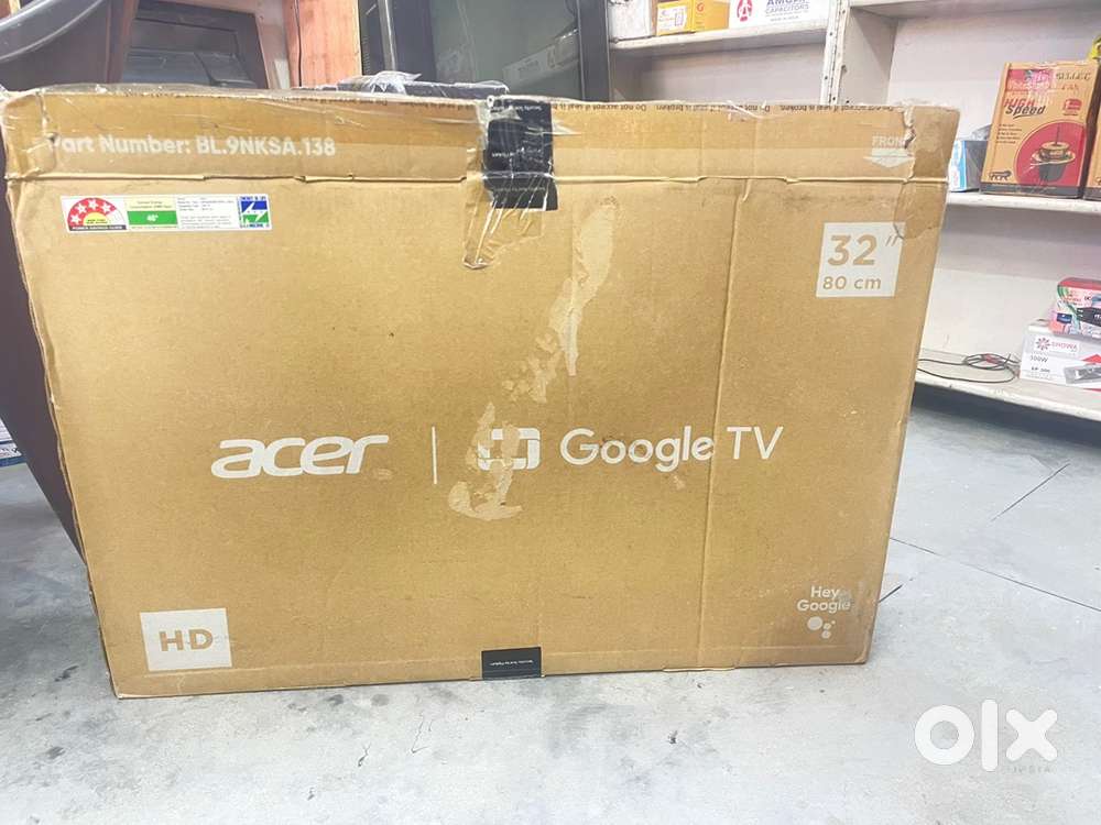 Brand New 32 ACER LED TV  Fully Smart  Sealed  Second-Hand Price