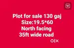 Plot for sale 130 gaj