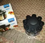 8 pc Masala Non- breakable plastic Masala containers.