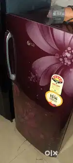 Single door fridge with warranty and good condition