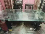 Lakdi wal sofa and dining table