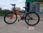 10 kms used New 27.5 (Large) Tyre size Bicycle in new condition.