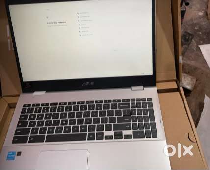 Asus chromebook 10 month warranty left with bill box charger