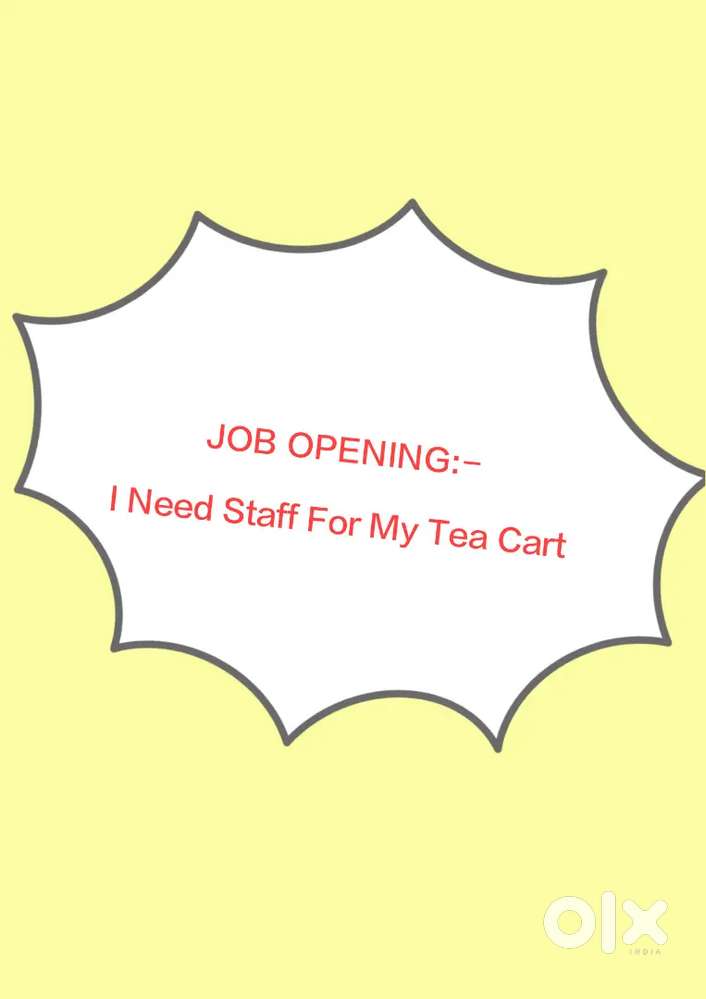 I needTea Cart staf