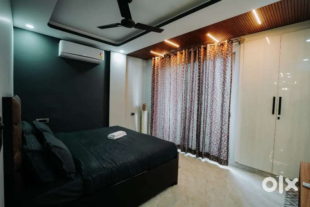 3bhk luxury flat fully furnished jakhan