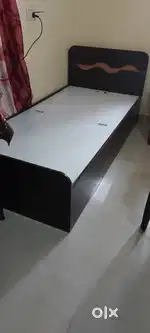 Single bed with storage - engineering wood