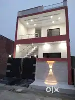 New brand house for sale street lights 24 hours security gard