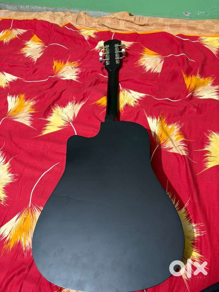 black guitar