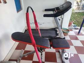 Powermax Tread mill, Model No. TD-M1,and Gym Bench Combo offer @ 18000 only