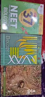 Ncert biology books of class 11 and 12 with mtg 37 years biology book