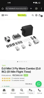 Dji mini 3 drone hai 3 mahine purana intouch hai