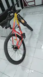 Brand new cycle and modified and front suspension and disc break