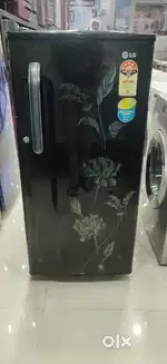 5 star rating lg 190ltrs flower model latest less used refrigerator